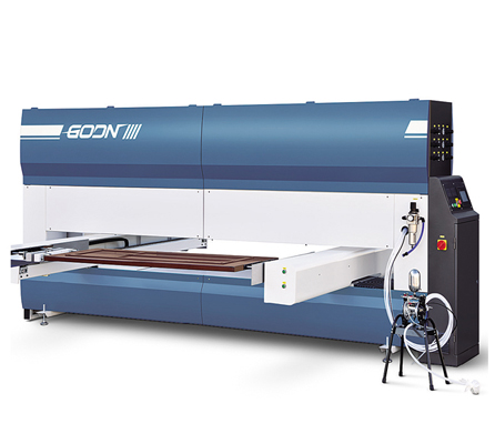 Door painting machine